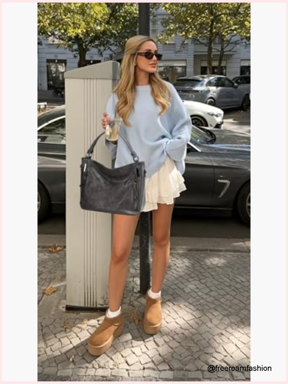 Tote Handbag - PU Leather Fashion Hobo Crossbody Shoulder Bag for Women - Picture 2 of 7